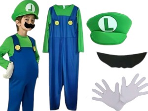 Strój Super Mario Bros. Luigi