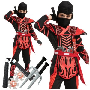 Strój Czerwony Ninja 
