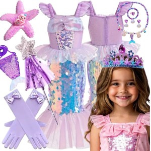 Strój Syrenka różowa