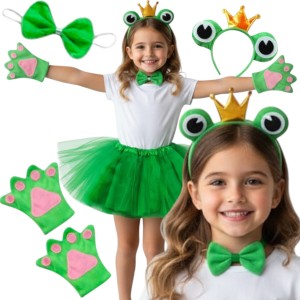 Strój Żaby zestaw 4w1 